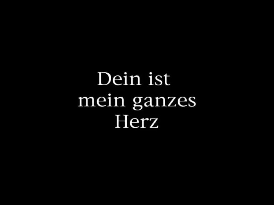 Dein ist mein ganzes Herz