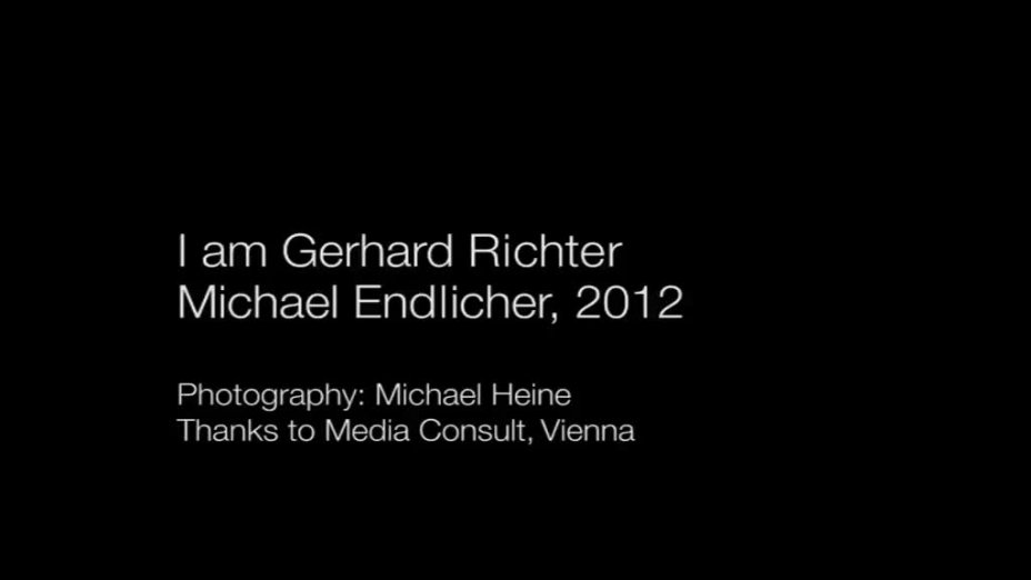 I am Gerhard Richter