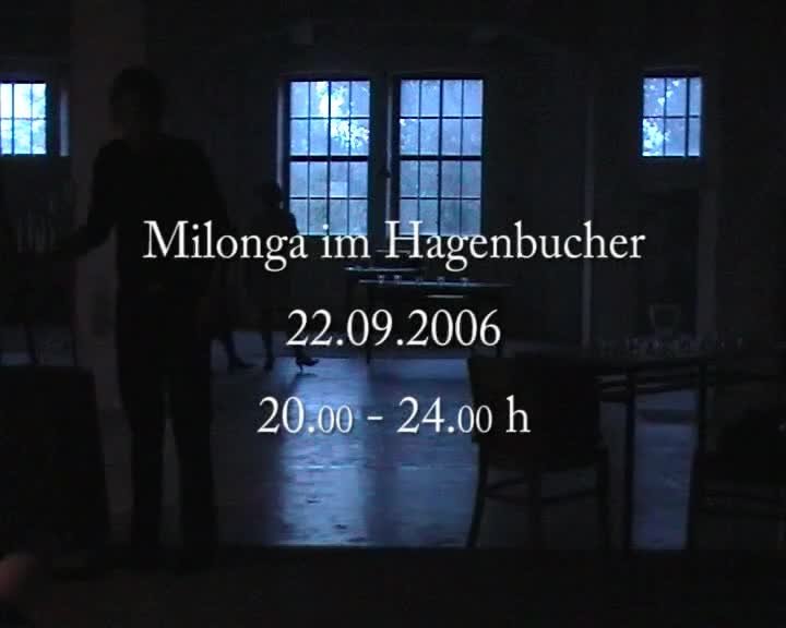 Milonga im Hagenbucher / Heilbronn Milonga Nacht
